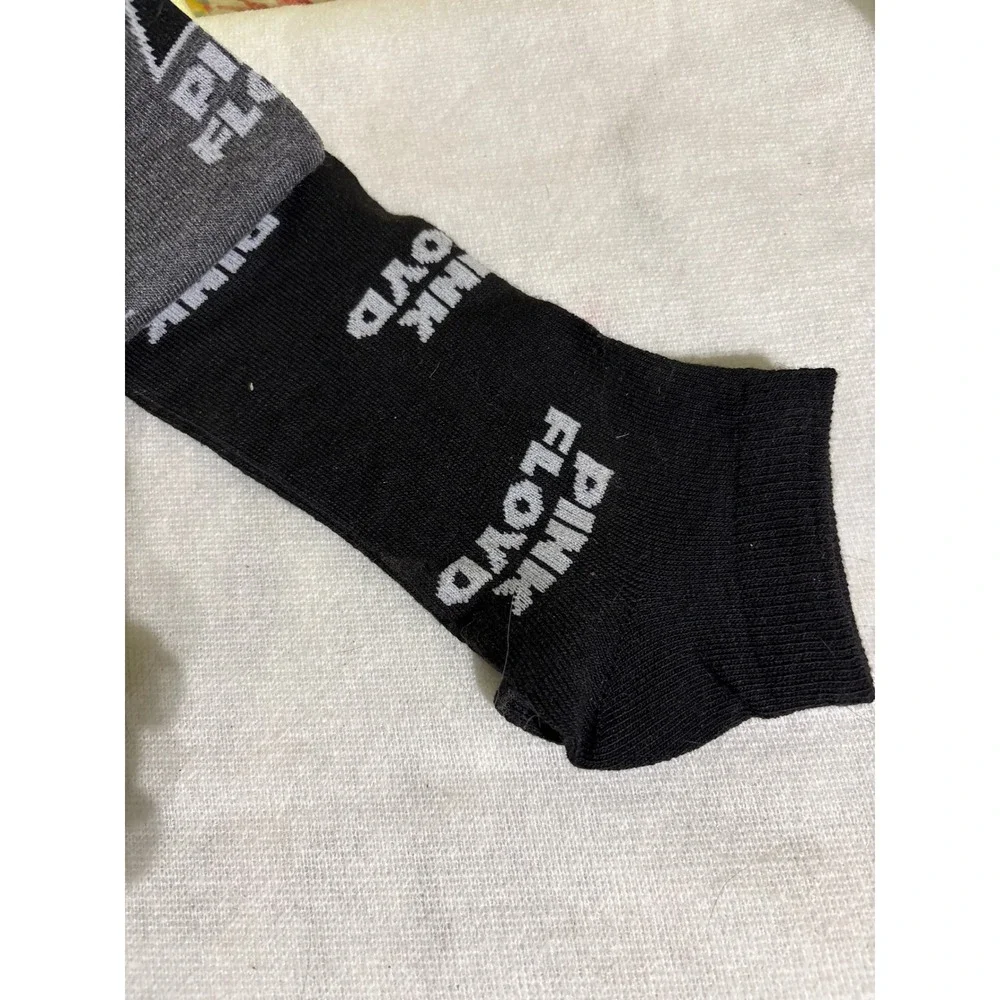 Pink Floyd Socks Dark‎ Side of the Moon Official Rock Band Mens 2 Pair